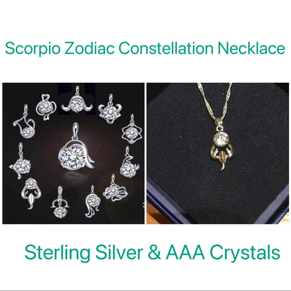 ♏️Scorpio Zodiac Constellation Necklace NEW♏️